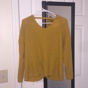 Mustard Yellow Sweater Shasa